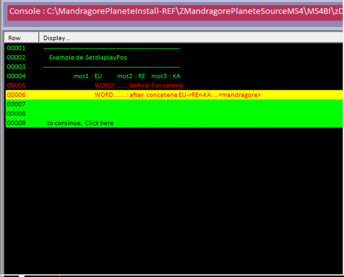 MS4BI windows 7